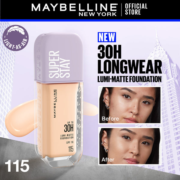 Maybelline - Super Stay Up to 30hr Lumi Matte Foundation - 115
