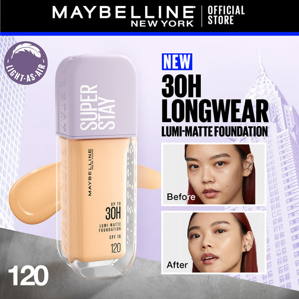 Maybelline - Super Stay Up to 30hr Lumi Matte Foundation - 120